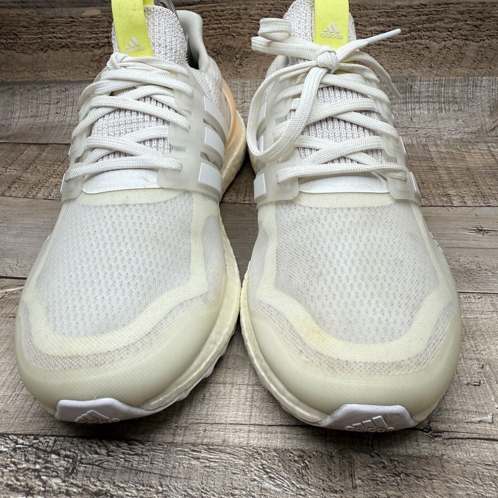 Adidas UltraBoost Running Shoes Womens Size 8 White Sneakers DNA Mono GX3081‎ - Picture 2 of 13